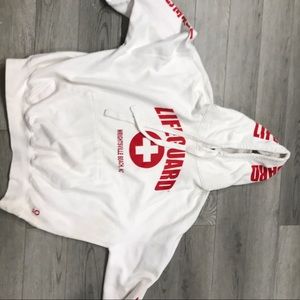 2xl life guard hoodie